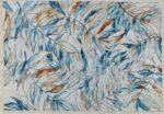 Covor Heinner cu print digital 3D 70x140 cm Leafs - HR-3DRUG140-LFS