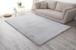 Covor Heinner Shaggy soft blanita Gri 50x90 cm - HR-FRUG90-GRI