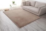 Covor Heinner Shaggy soft blanita Maro 70x140 cm - HR-FRUG140-BRW