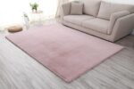 Covor Heinner Shaggy soft blanita Roz Pudra 50x90 cm - HR-FRUG90-PK