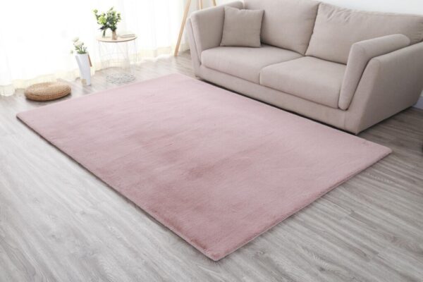 Covor Heinner Shaggy soft blanita Roz Pudra 70x140 cm - HR-FRUG140-PK