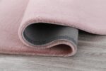 Covor Heinner Shaggy soft blanita Roz Pudra 70x140 cm - HR-FRUG140-PK