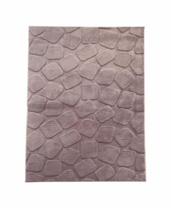Covor, model in relief, Stone, 120x160 BRW - HR-STNRUG120-BRW