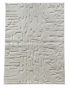 Covor, model in relief, Vista, 120x160 CRM - HR-VSTRUG120-CRM