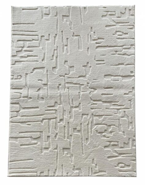 Covor, model in relief, Vista, 120x160 CRM - HR-VSTRUG120-CRM
