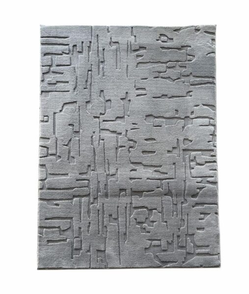 Covor, model in relief, Vista, 120x160 GRI - HR-VSTRUG120-GRI