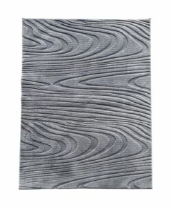 Covor, model in relief, Wave, 120x160 GRI - HR-WAVRUG120-GRI