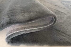 Covor shaggy soft blanita Negru 200x300 cm - HR-FRUG200-BLK