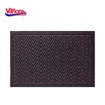 COVORAS INTRARE 40X60 CM TEXTIL+CAUCIUC, CLASSIC NEGRU - VN-MCF-CMCN