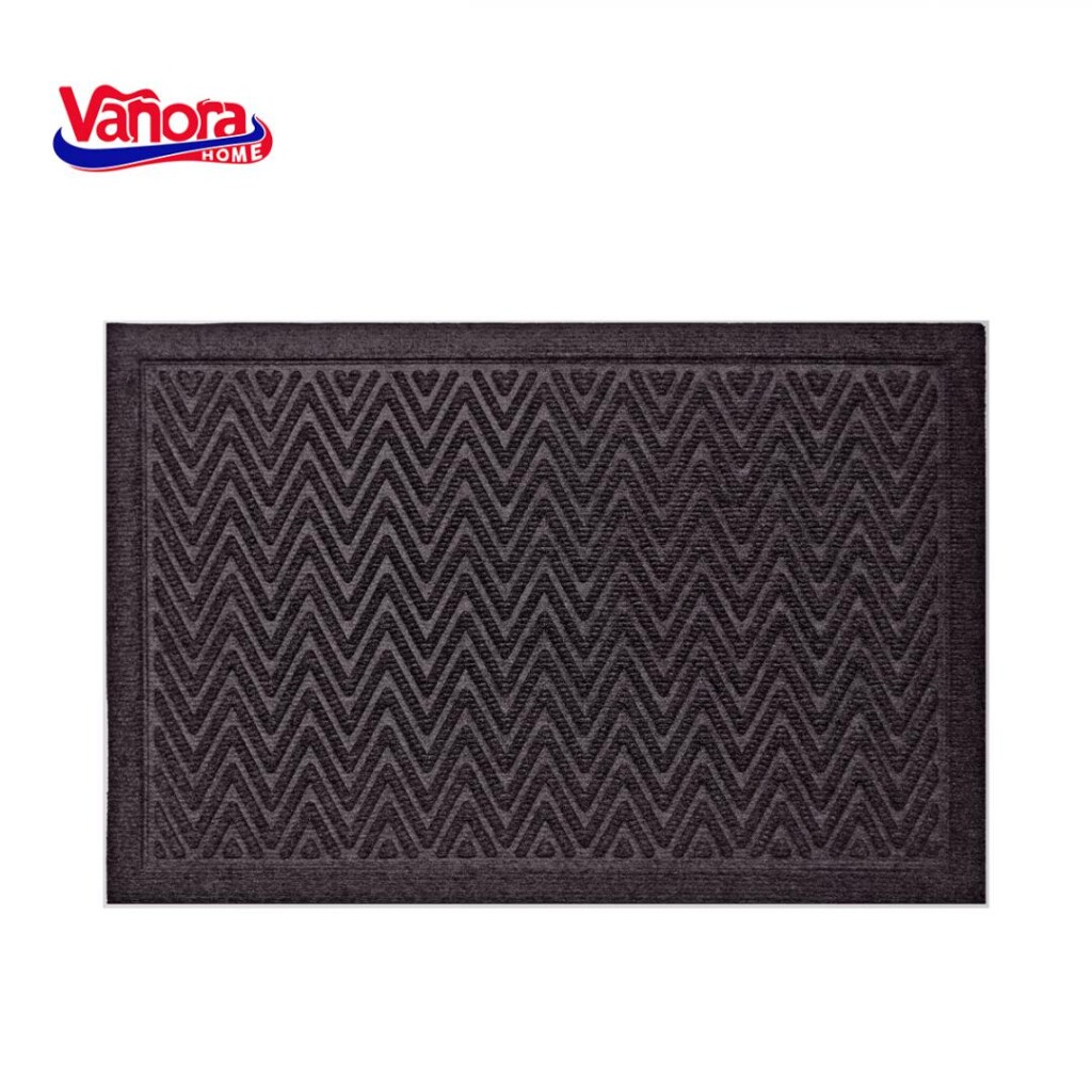 COVORAS INTRARE 40X60 CM TEXTIL+CAUCIUC, CLASSIC NEGRU - VN-MCF-CMCN-01 COVORAS INTRARE 40X60 CM TEXTIL+CAUCIUC, CLASSIC NEGRU - VN-MCF-CMCN - imagine 1