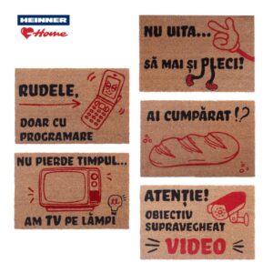 COVORAS INTRARE COCOS 60X40 CM, FUN, HEINNER HOME - HR-MTC-FUN