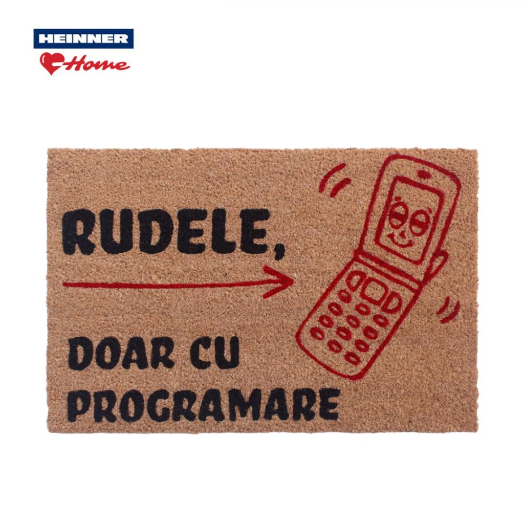 COVORAS INTRARE COCOS 60X40CM, FUN, PHONE - HR-MTC-FUN_PHONE-01 COVORAS INTRARE COCOS 60X40CM, FUN, PHONE - HR-MTC-FUN_PHONE - imagine 1