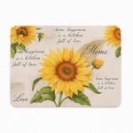 Covoras printat 40x60 Sunflower - HR-RUG40X60-FLW