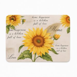 Covoras printat 40x60 Sunflower - HR-RUG40X60-FLW