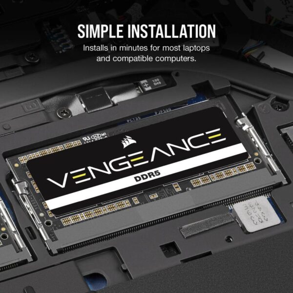 CR VENGEANCE DDR5 32GB (2x16GB) 5200 MHZ - CMSX32GX5M2A5200C44