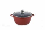 CRATITA ALUMINIU+CAPAC 22X9.5CM, 3 L, CALABRIA, COOKING BY HEINNER - HR-JLG-C22CR