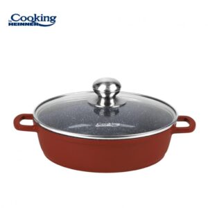 CRATITA ALUMINIU+CAPAC 24X6.5CM, 2.6L, CALABRIA, COOKING BY HEINNER - HR-JLG-J24JCR