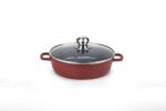 CRATITA ALUMINIU+CAPAC 24X6.5CM, 2.6L, CALABRIA, COOKING BY HEINNER - HR-JLG-J24JCR