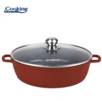 CRATITA ALUMINIU+CAPAC 40x9.8CM, 11 L, CALABRIA, COOKING BY HEINNER - HR-JLG-J40JCR