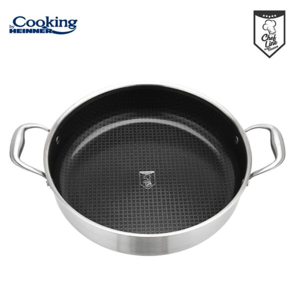CRATITA CU CAPAC, 30x7.8 CM, 4.8 L, TITANIUM3, COOKING BY HEINNER - HR-MRK-30C