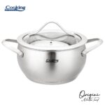 CRATITA INOX+CAPAC 16X9 CM, 1.8L, NICOLAI TAND, ORIGINI - HR-RW-T018C