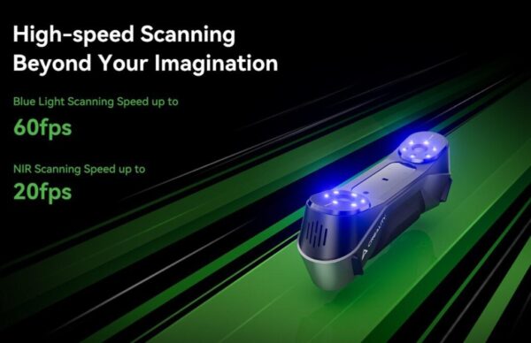 CREALITY 3D SCANNER CR-SCAN RAPTOR, mod scanare: Blue Light