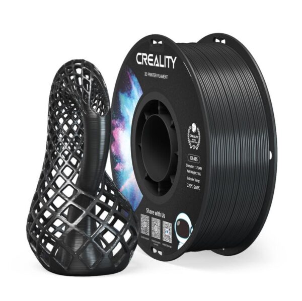 CREALITY CR-ABS 3D Printer Filament, Black, temperatura printare: 220-260 - CR-ABS BLACK