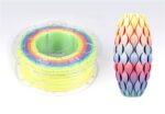 CREALITY CR PLA 3D Printer Filament, Rainbow, Printing temperature - CR-PLA RAINBOW