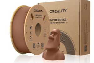 CREALITY HYPER PLA 3D Printer Filament, Brown, Temperatura printare - HYPER-PLA BROWN