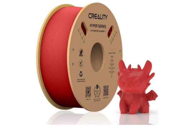 CREALITY HYPER PLA 3D Printer Filament, Red, Temperatura printare - HYPER-PLA RED