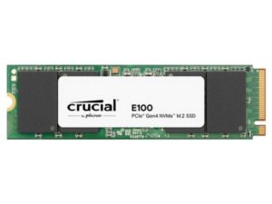 Crucial E100. SSD capacity: 480 GB, SSD form factor: M.2 - CT480E100SSD8