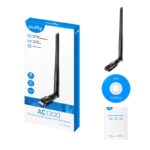 CUDY 1300Mbps High Gain Wi-Fi USB 3.0 Adapter, 802.11ac/a/b/g/n - WU1400