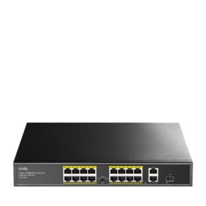 CUDY 16-Port 10/100M PSE RJ-45 +2 Gigabit RJ- 45 - FS1018PS1