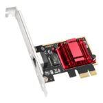 CUDY 2.5Gbps PCI Express Adapter, Realtek Chipset, 2.5G/1000M/100M/10M Auto - PE25