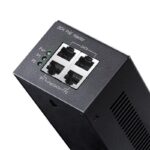 CUDY 2 Channel 30W Gigabit PoE+/PoE Injector, 2 x 30W Power Supply - POE220