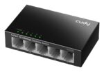 CUDY 5-Port 10/100 Mbps Desktop Switch, 5 10/100M RJ45 Ports - FS105