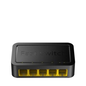 CUDY 5-Port 10/100 Mbps Desktop Switch, 5 10/100M RJ45 Ports - FS105D