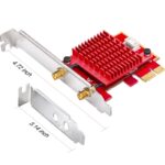 CUDY 5400Mbps Wi-Fi 6E / Bluetooth 5.2 PCI Express - WE3000S