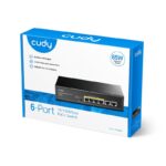 CUDY 6-Port 10/100M PoE Switch with 4 POE Ports - FS1006P