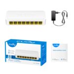 CUDY 8-Port 10/100 Mbps Desktop Switch, 8 10/100M RJ45 Ports - FS108D
