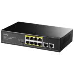 CUDY 8-Port 10/100M PSE RJ-45 +2 RJ45 10/100/1000M Uplink - FS1010PG