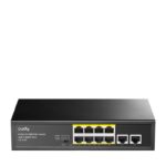 CUDY 8-Port 10/100M PSE RJ-45 +2 RJ45 10/100M Uplink - FS1010P