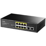 CUDY 8-Port 10/100M PSE RJ-45 +2 RJ45 10/100M Uplink - FS1010P