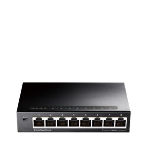 CUDY 8-Port Gigabit Ethernet Switch, 8 10/100/1000M RJ45 Ports - GS108