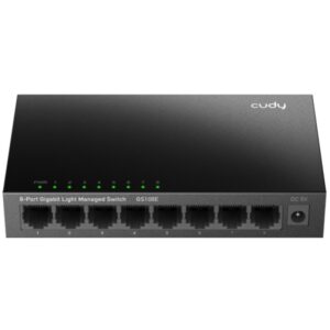 CUDY 8-Port Gigabit Light Managed Switch, 8 10/100/1000M RJ45 Ports - GS108E