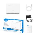 CUDY AC1200 Wi-Fi 4G LTE Cat.4 Router, AC1200 Wi-Fi - LT500E