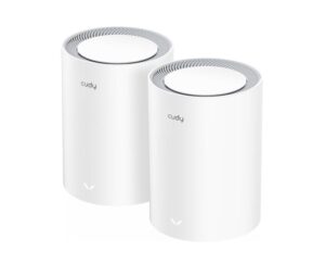 CUDY AX3000 Wi-Fi 6 Mesh 2.5G Solution 2-Pack, Dual-Band - M3000(2-PACK)