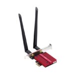 CUDY BE9300 Wi-Fi 7 Bluetooth 5.4 PCI Express Adapter with Heatsink - WE9300