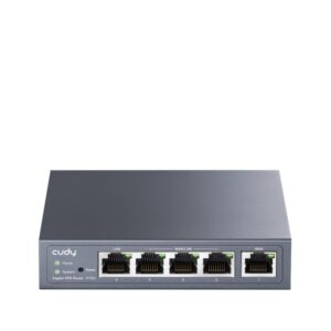 CUDY Gigabit Multi-WAN VPN Router, 1 GbE WAN, 1GbE LAN - R700