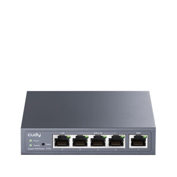 CUDY Gigabit Multi-WAN VPN Router, 1 GbE WAN, 1GbE LAN - R700